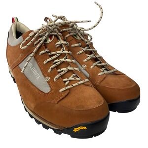 Dolomite Men's Brown Leather Hiking Shoes.